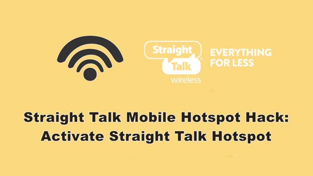 Straight Talk Mobile Hotspot Hack (Save Money) 2023